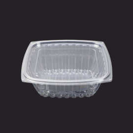 工厂生产提子盒一次性食品包装盒一次性樱桃盒pet材质防雾水果盒