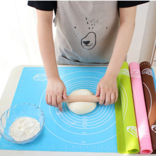 Factory Silicone Kneading Mat Thickening Mat Panel Plastic Chopping Board Non-stick and Mat Home Rolling Mat Baking Tools