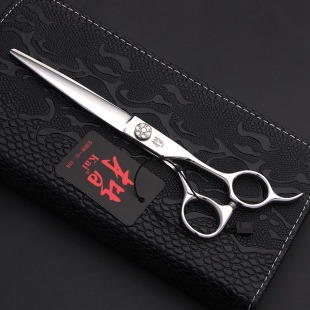 Professional Regular Scissors 7inch Hairdressing Scissors Barber Scissors Large Cutter Factory Direct Sales One Piece Wholesale