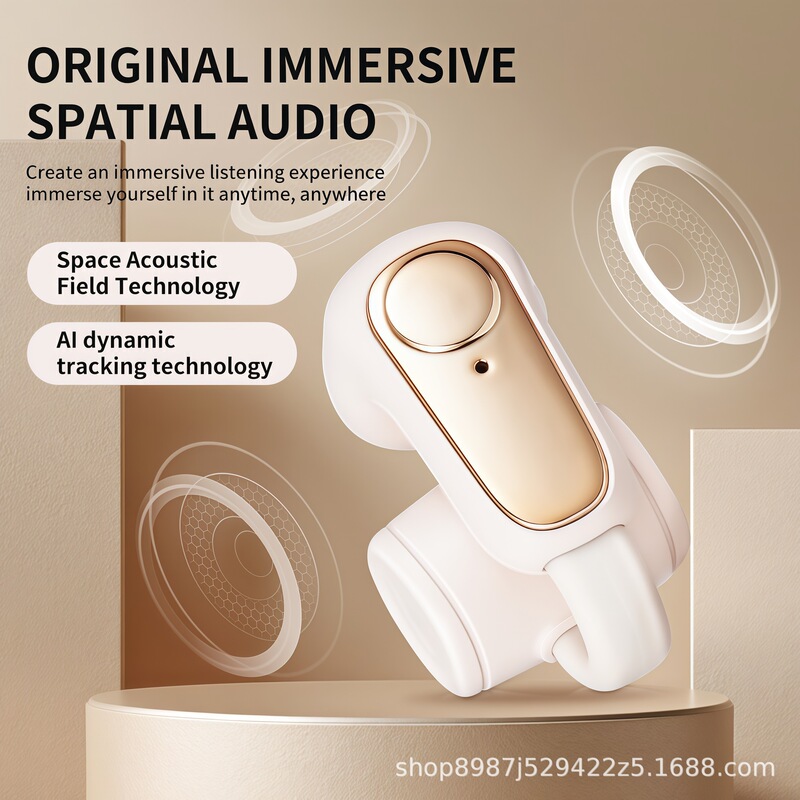 Cross-Border G6 Clip-On Non-In-Ear Long-Wearing Pain-Free Ows Private Model Stereo Bluetooth Headphones 5.4 with Ultra-Long Battery Life