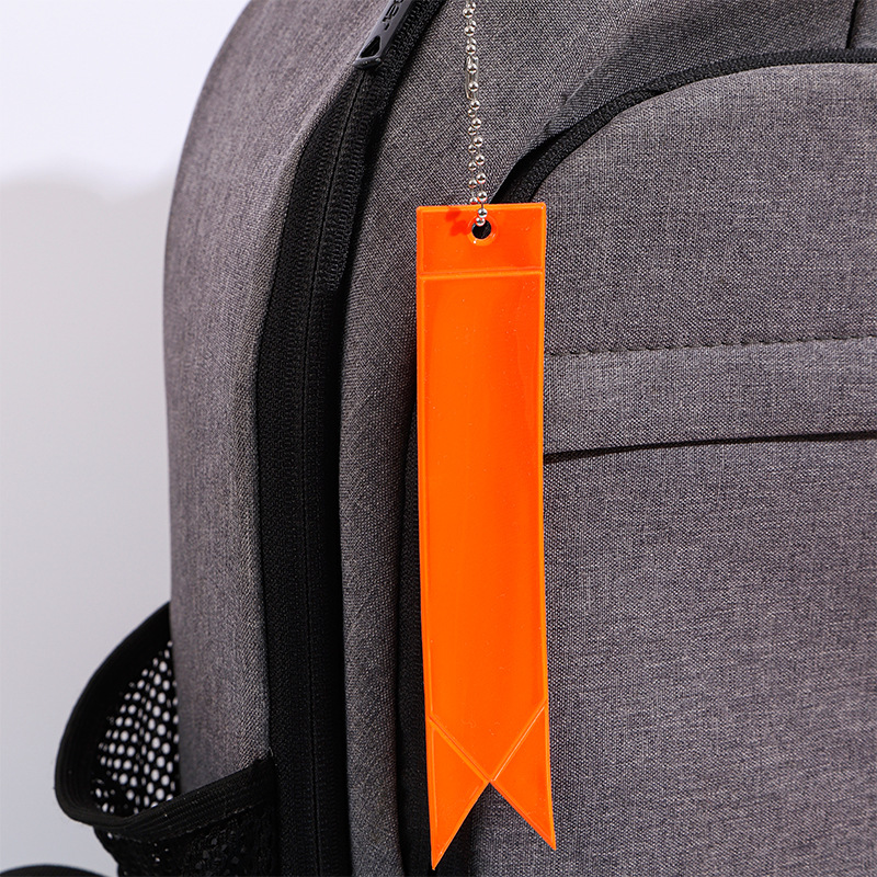 Colgante Reflectante de Seguridad de PVC con 13 Colores, Estilo Cinta, para Mochila, Llavero Fluorescente, Venta Caliente Transfronteriza image 5