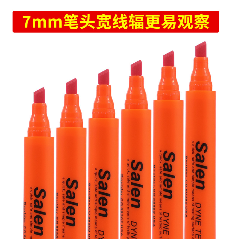 美国salen莎隆达因笔 电晕笔张力测试笔 打印笔 清洁度油污测试