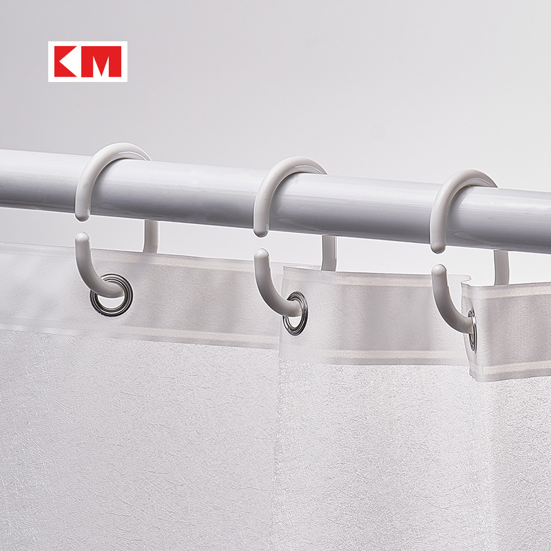 Km 673 Shower Curtain Hooks, Bed Curtain Hanging Rings, Open Ring Curtain Accessories, C-Shaped Curtain Rings, Door Curtain Accessories Km 673 Shower Curtain Hooks, Bed Curtain Hanging Rings, Open Ring Curtain Accessories, C-Shaped Curtain Rings, Door Curtain Accessories