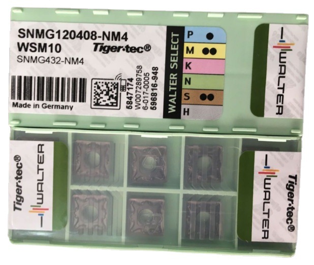 全系列瓦尔特数控刀片 SNMG190612-RP5 WPP20S 车刀片 加工钢件