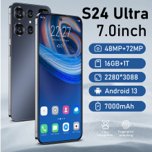 跨境外贸手机S24 Ultra超大屏7寸跨境手机16+1T源头工厂批发直销