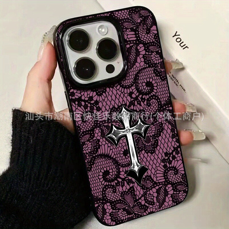 Trendy Internet Celebrity Style Personalized Apple Phone Case Suitable for Iphone17/16/15/14/13/12/11Promax