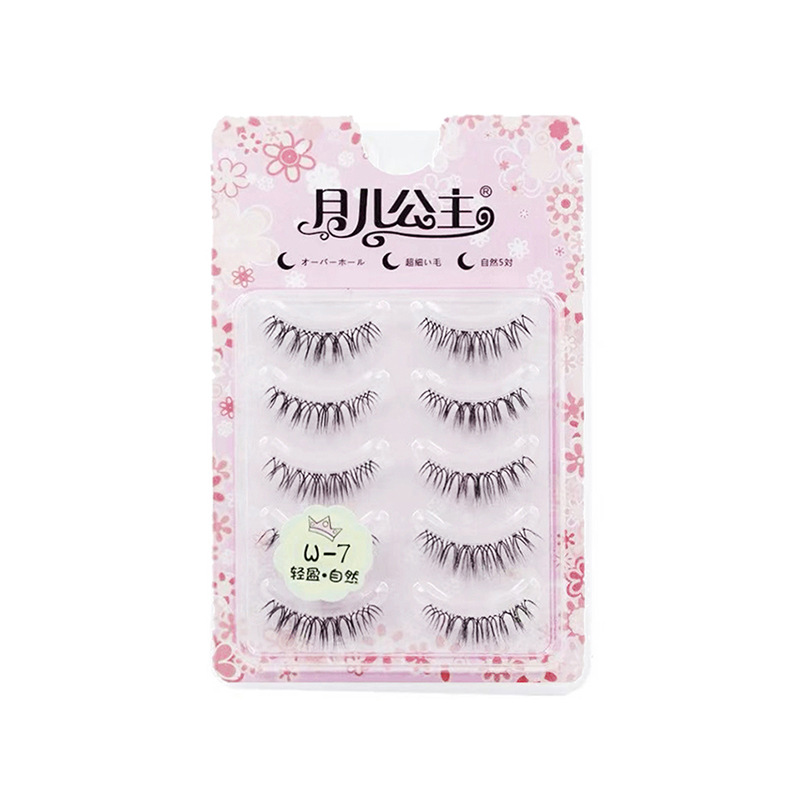 Hot Style Natural Cross Transparent False Eyelashes