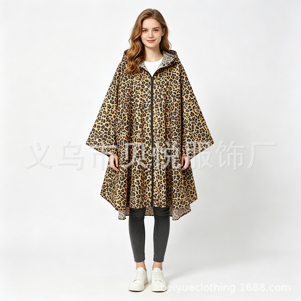 Poncho Impermeable Ligero Tipo Capa, Transpirable, para Ciclismo y Uso al Aire Libre image 44