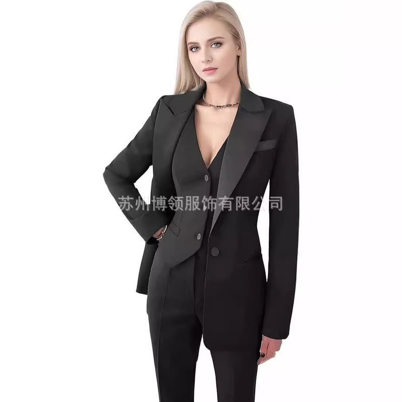 New Amazon Women's Three-Piece Suit Business Professional Casual Women's Suit Three-Piece Suit Dress New Amazon Women's Three-Piece Suit Business Professional Casual Women's Suit Three-Piece Suit Dress