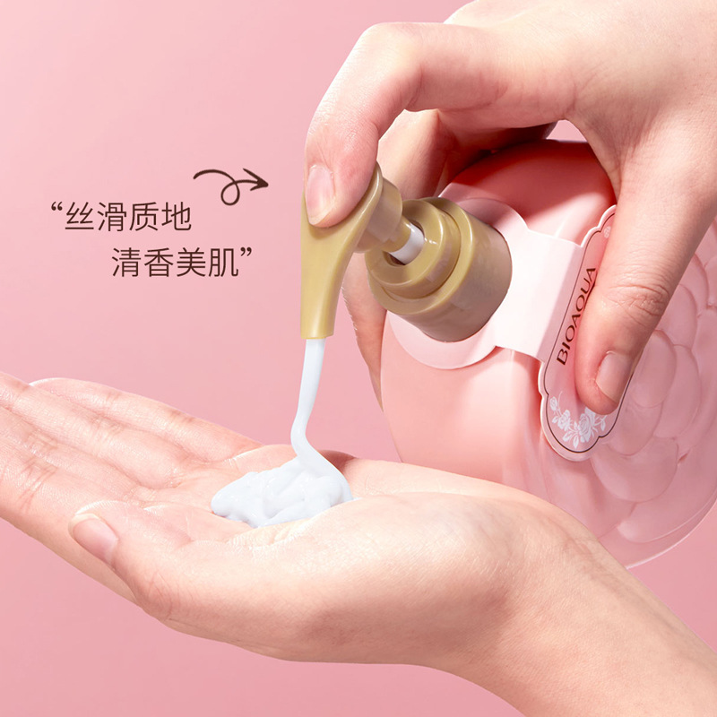 Boquanya ローズの香りの保湿ボディローションは、さわやかでベタつかず、吸収しやすく、潤いを与え、くすみを改善するボディローションです。|undefined