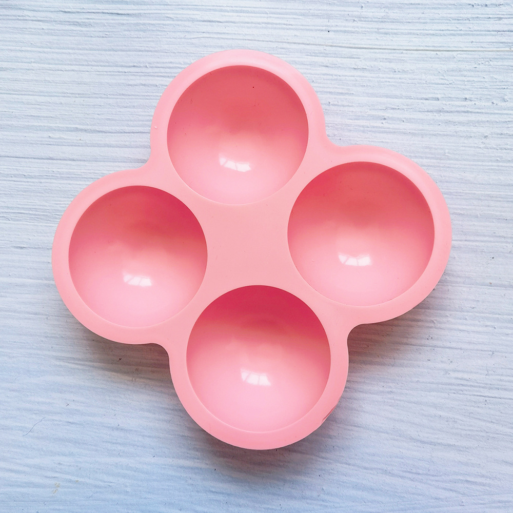 4 líneas 36 molde de silicona para pastel helado pudín molde de postre jabón utensilios de cocción