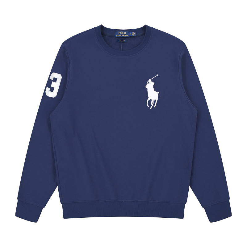 Fuente de alta versión Paul otoño ropa de hombre de cuello redondo chaqueta chaqueta camiseta de punto suéter de pony casual un cabello