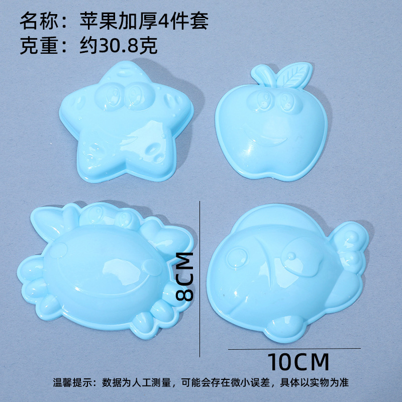 Las manzanas engrosan 4 piezas