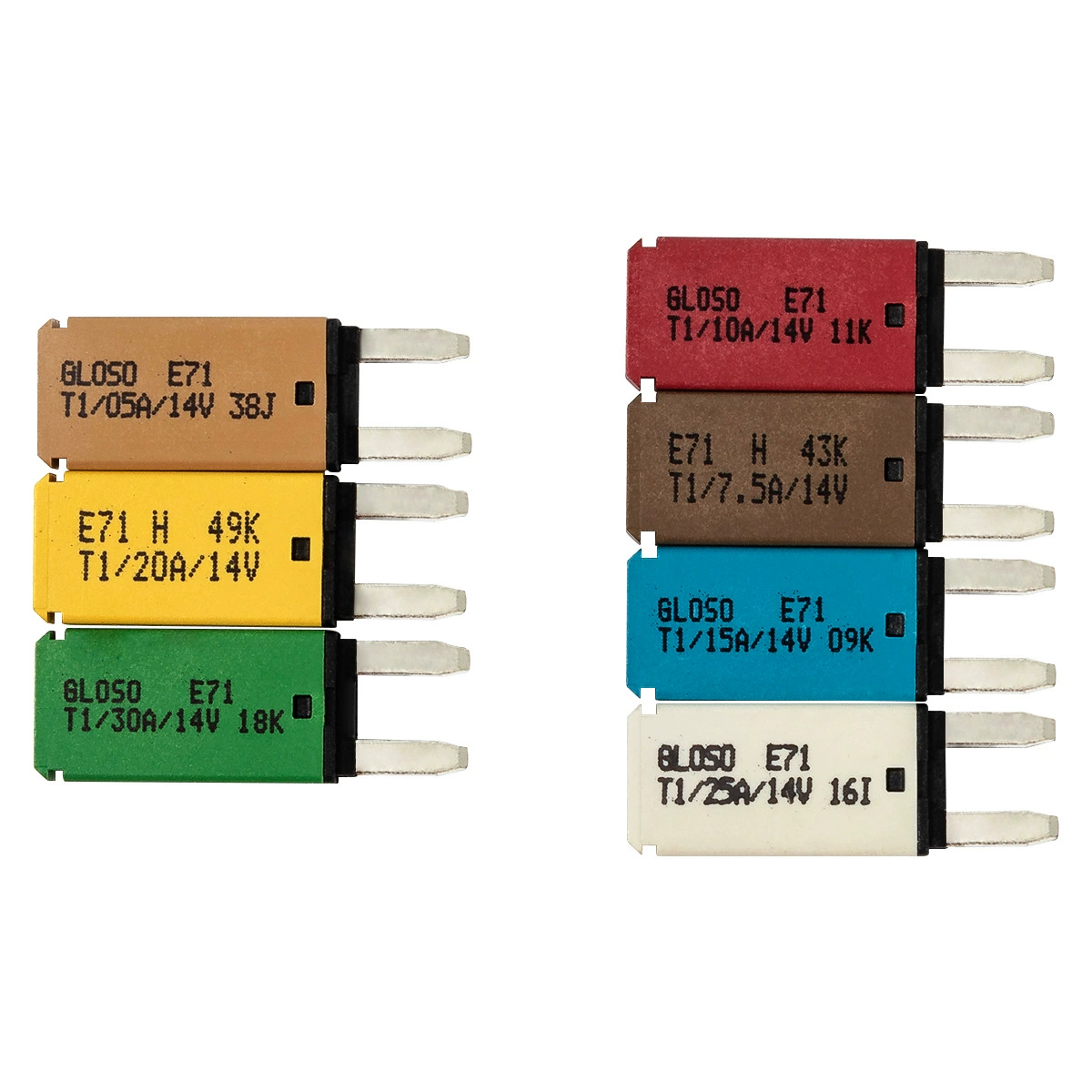 Автомобильный салон, применимый небольшой размер, может восстановить автоматический сброс, предохранитель, автомобильный предохранитель, 14 В постоянного тока