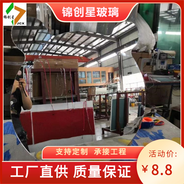 生产各类LED浴室镜子酒店防雾镜LED镜子欧式现代镜子加工镜子工厂