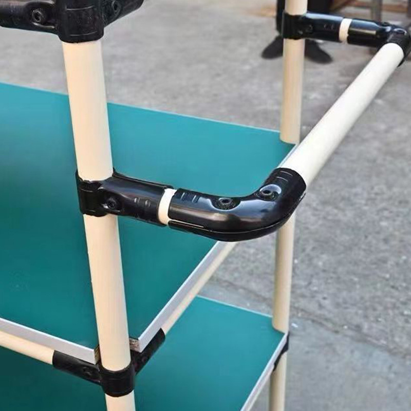 静電気防止回転車プーリー付き材料棚多層リーン管工場工具車カート作業台テーブル|undefined