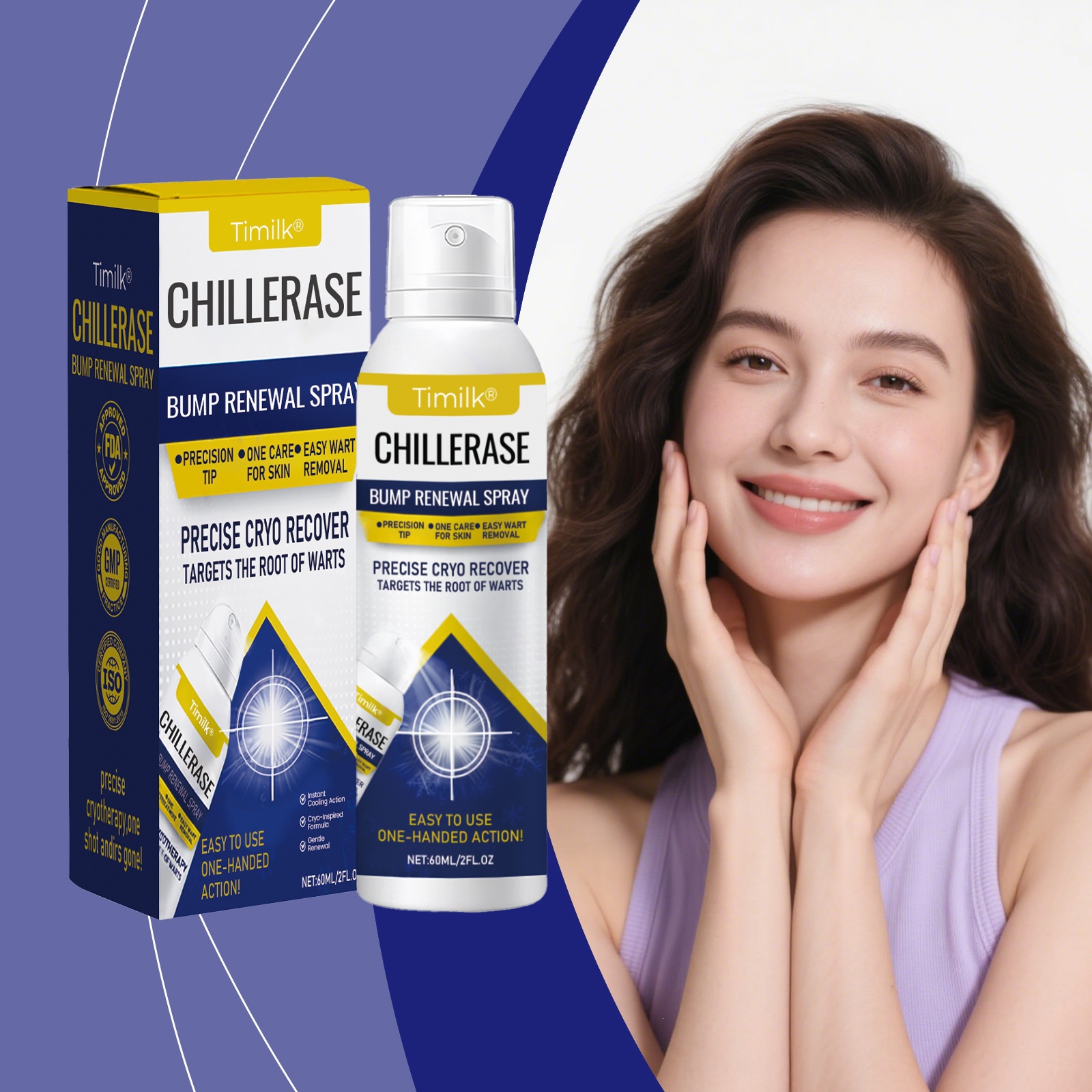 Medical soft nutritious delicate spray