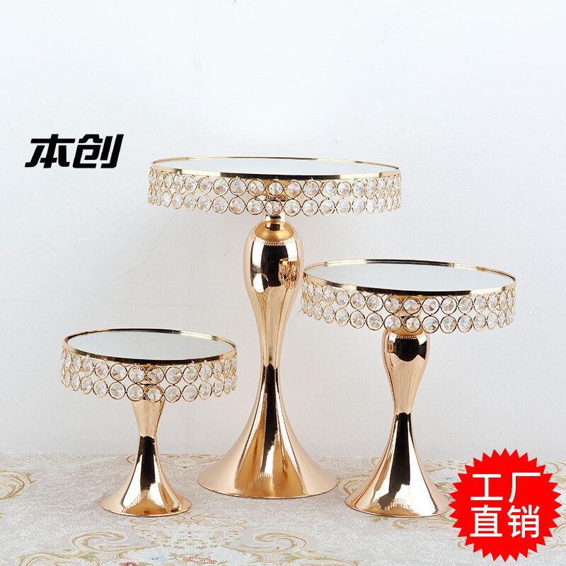 Cake Display Stand Suitable for Cake Shops, Birthday Parties, Restaurants, Dessert Tables, Direct Supply from Manufacturers, Cross-Border Cake Plates