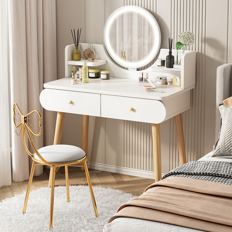 Dressing Table Modern Minimalist Bedroom Dressing Table Dressing Table Small Apartment 2024 New Rental House Accessible Luxury Dressing Table
