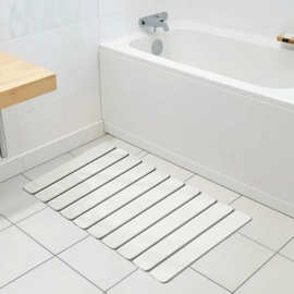 硬垫硅藻泥地垫卫生间门口防滑吸水垫可折叠卷曲收纳垫子工厂直批