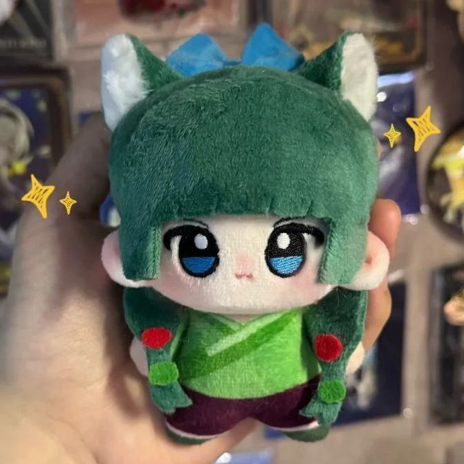 Anime Medicine House Girl's Whisper Medicine House Cat Nunu Body Cotton Doll Cute Doll Pendant Factory Wholesale