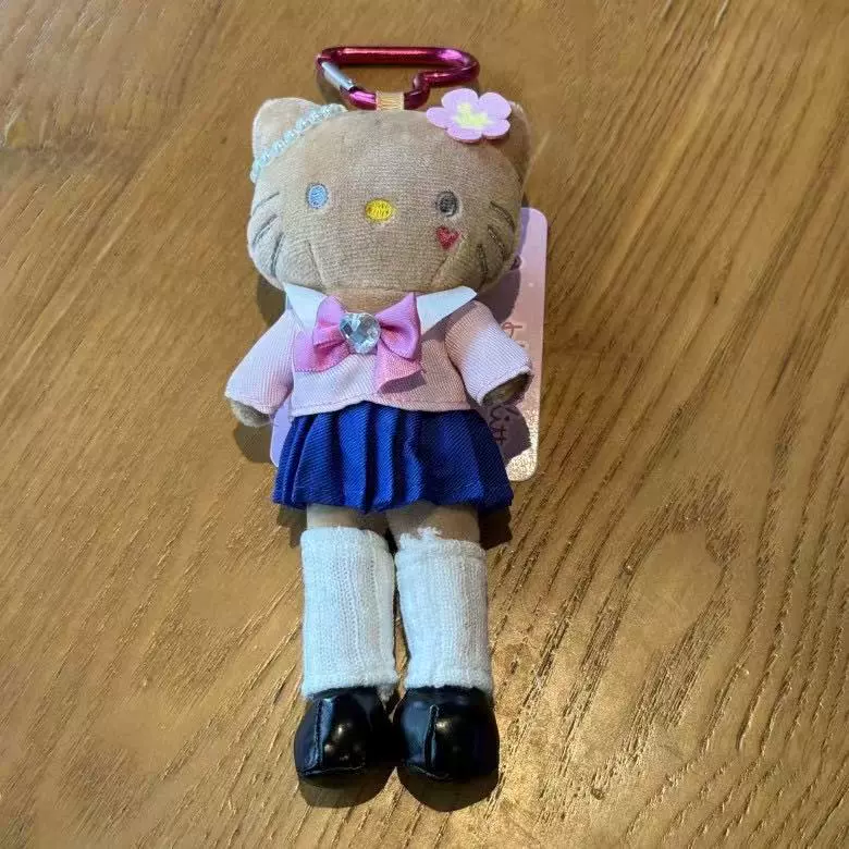 Плюшевый брелок (Sanrio) Hello Kitty, плюшевая кукла-талисман, размеры 10–16 см