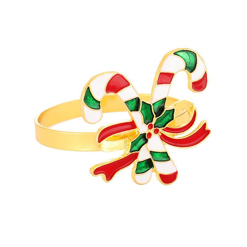 ナプキンはクリスマスツリーの鈴を掛けます。|undefined