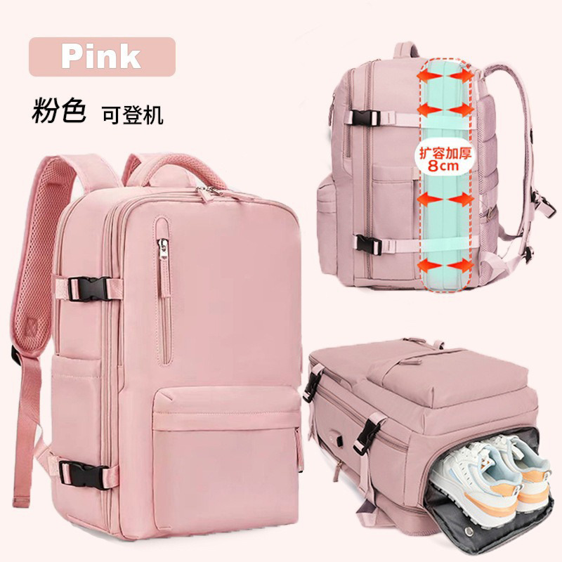 Los hombres transfronterizos expanden los paquetes de computadoras de negocios, los equipaje de viaje de negocios son multifuncionales y las mochilas de hombro de gran capacidad están en Stock.