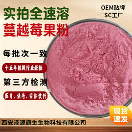 蔓越莓粉蔓越莓汁粉全水溶果粉固体饮料原料现货包邮1KG起订