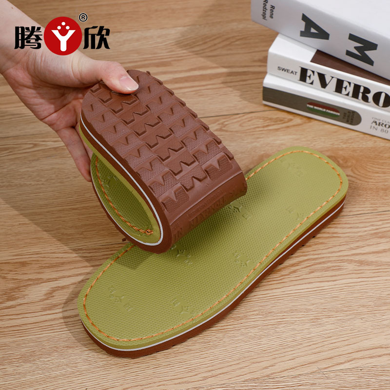 Tengxin 803 handmade wool knitted slippers/cotton shoes soles are non-slip, wear-resistant, soft, and lightweight.