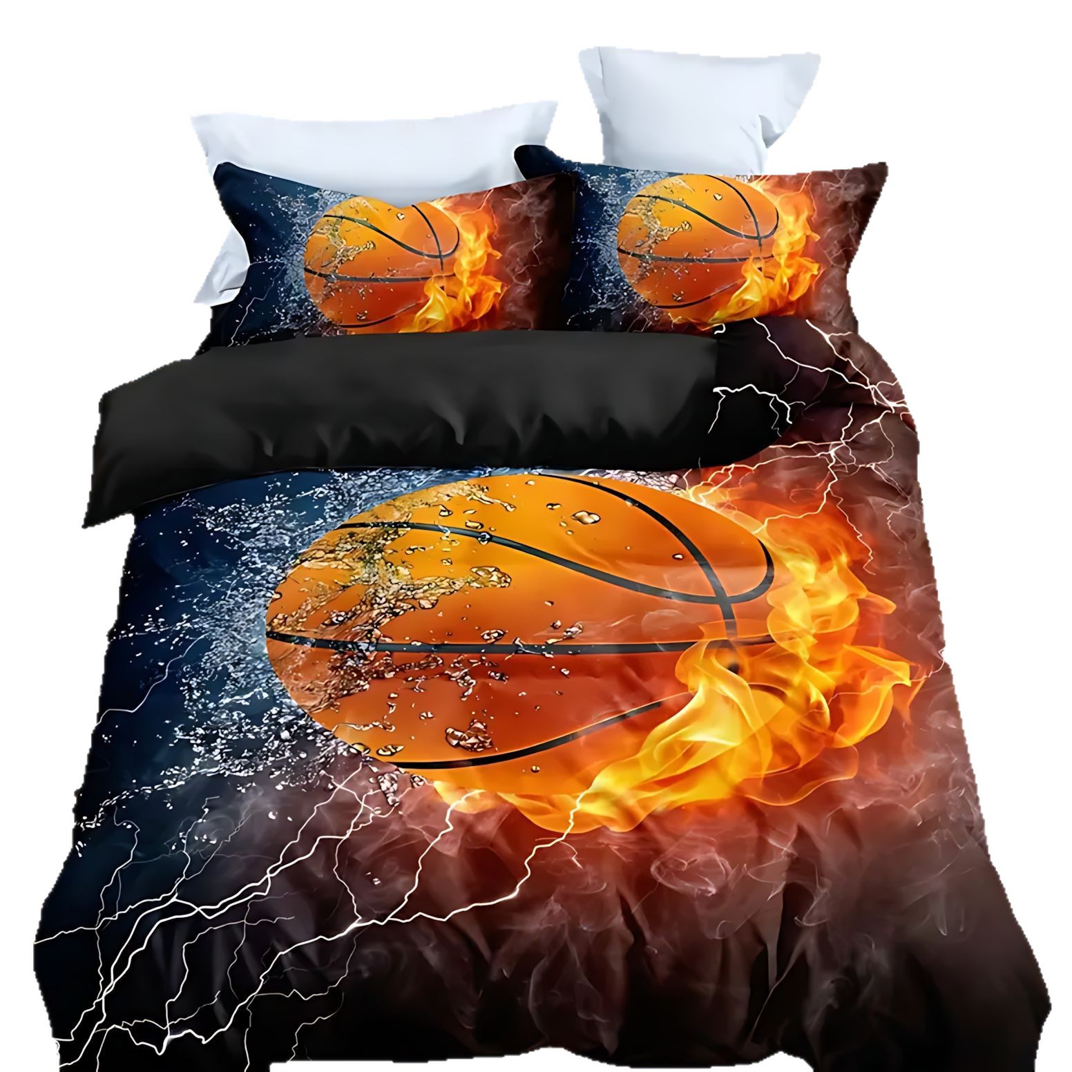 Amazon TEMU / JIT Transfrontier Fashion Sports Football 3D Digital Printed Edredon Kit para hacer