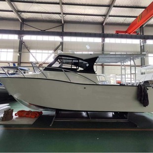 Profisher white aluminum alloy fishing boat essential fishing boat