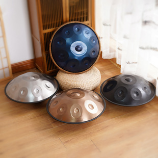 Hand Disc Drum Professional handpan Hand Disc Worry-free Drum Ethereal Drum Instrument Color Ethereal Drum Steel Tongue Drum Disc Star Same