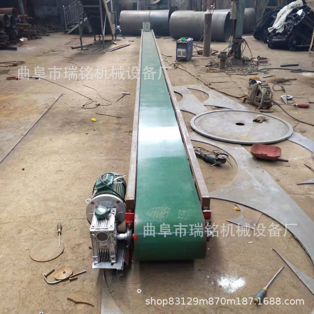 煤灰渣耐磨装车皮带输送机TGFF 饲料渣皮带装车皮带输送机 直销2