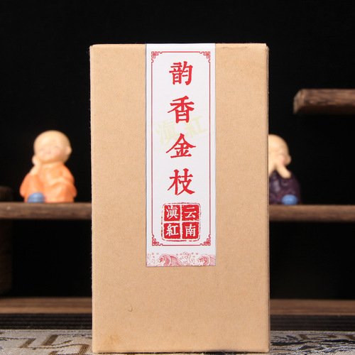 Wholesale 2024 spring tea, Yunan Fengqing red tea, Dianhong Gongfu pine needle red tea, 90g box