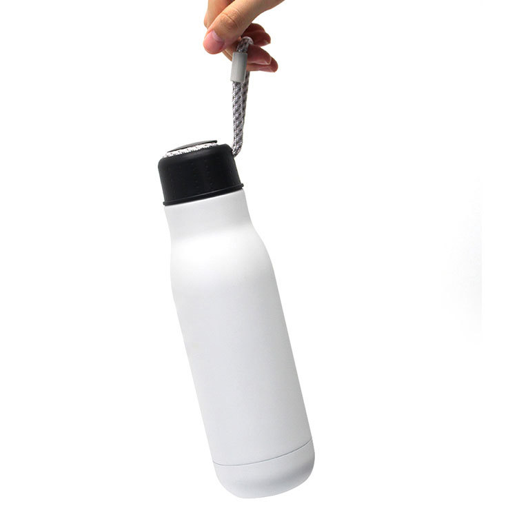 厂家直销不锈钢保温杯棉绳提手瓶创意户外运动保温杯免费加印logo