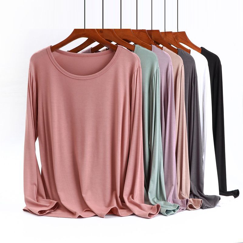 Summer thin solid color T-shirt