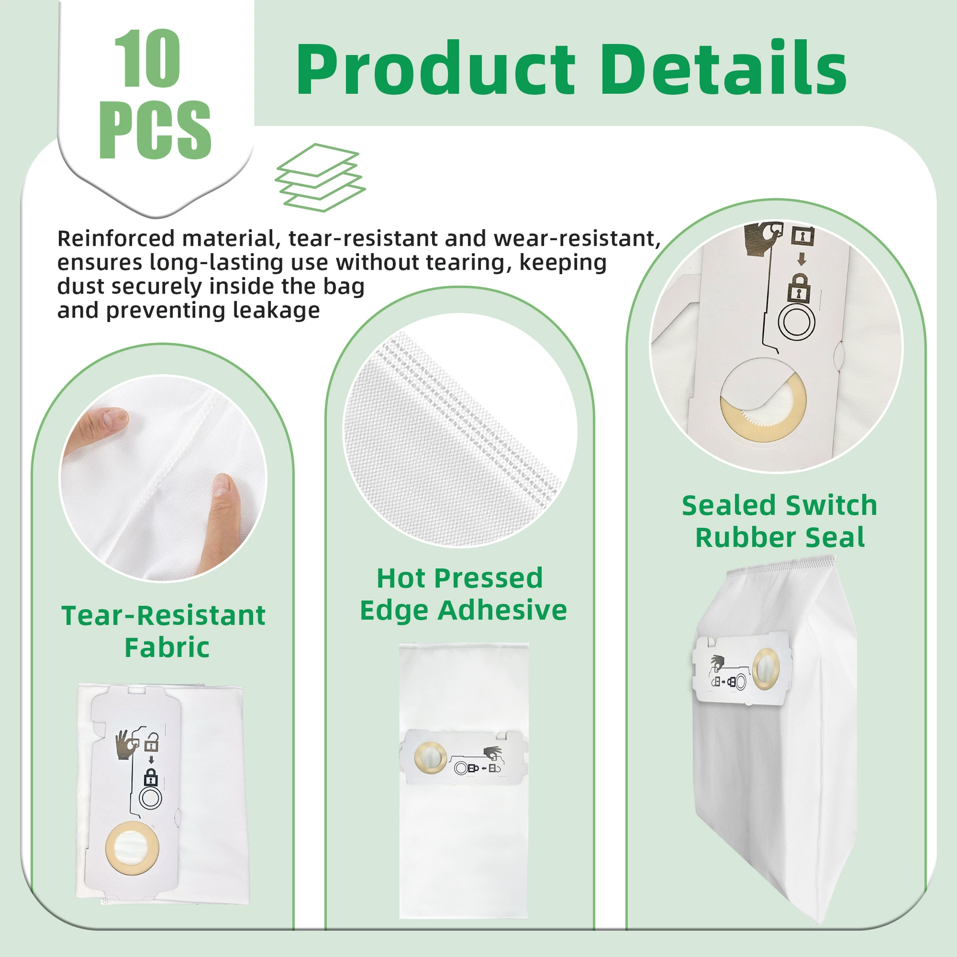 Подходит для FeStool Festo 204308 CT бытовой пылесос аксессуары CT15 мешок для пыли 15 литров расходники