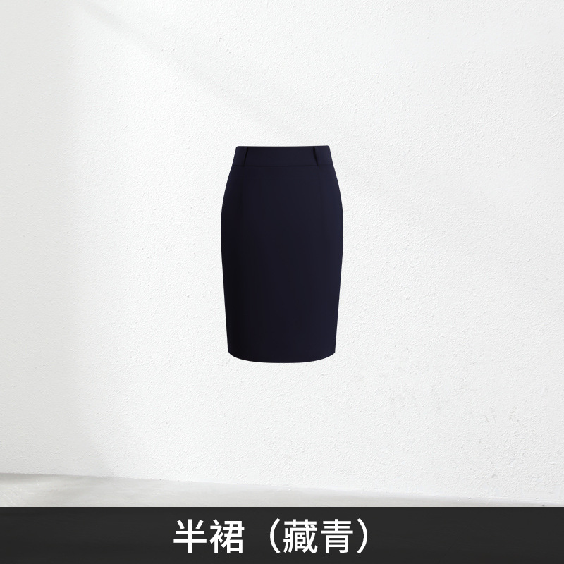 职业套装女春秋气质新中式案场客服前台工装珠宝店工作服西装制服|undefined