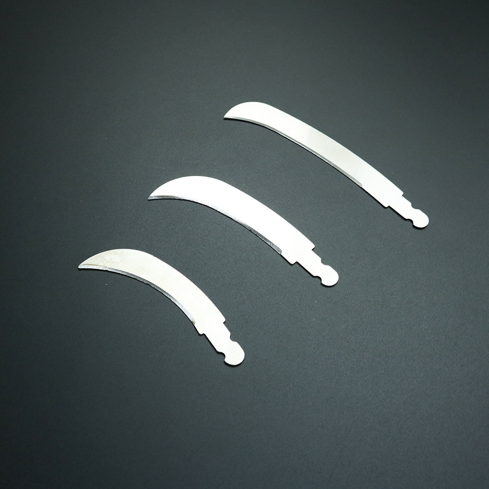 家用厨房不锈钢水果刀甘蔗刀黄瓜切刀片包菜锋利便携去皮刀片