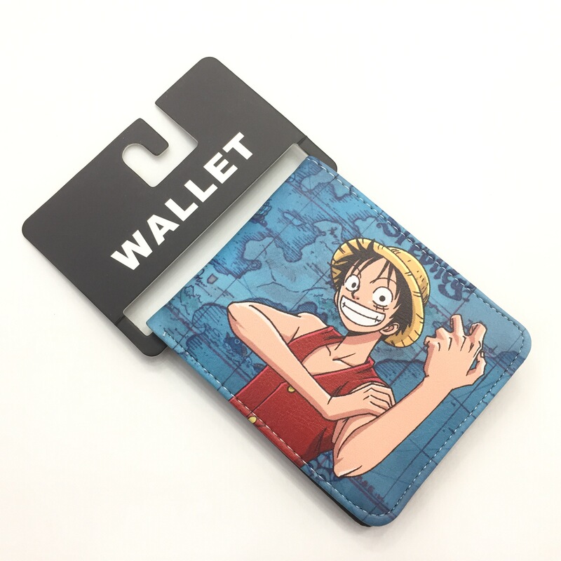 One Piece One Piece Luffy Chopper Comic Wallet Anime Pu Wallet Men and Women Couple Wallet