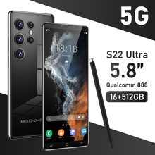 新款跨境手机S22 Ultra安卓智能手机5.8寸lazada工厂现货支持代发