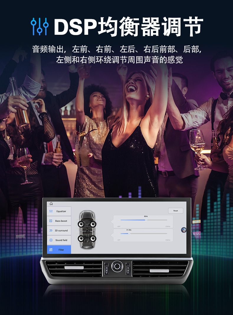 Suitable for Porsche Cayenne 2010-2016, Android central control large screen, upgraded to a new 360-degree panoramic navigation all-in-one device