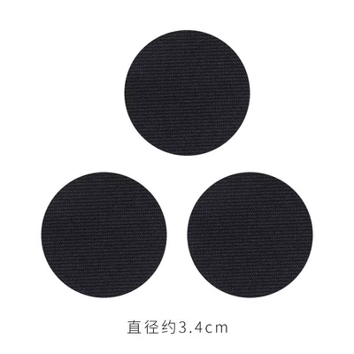 Burn Mark Self-Adhesive Hole Repair – Car roof lining - black-3-pieces