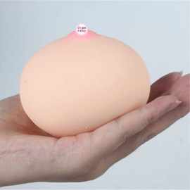 仿真乳房咪咪球 柔软美女胸部假奶咪咪大号倒模成人性用品批代发