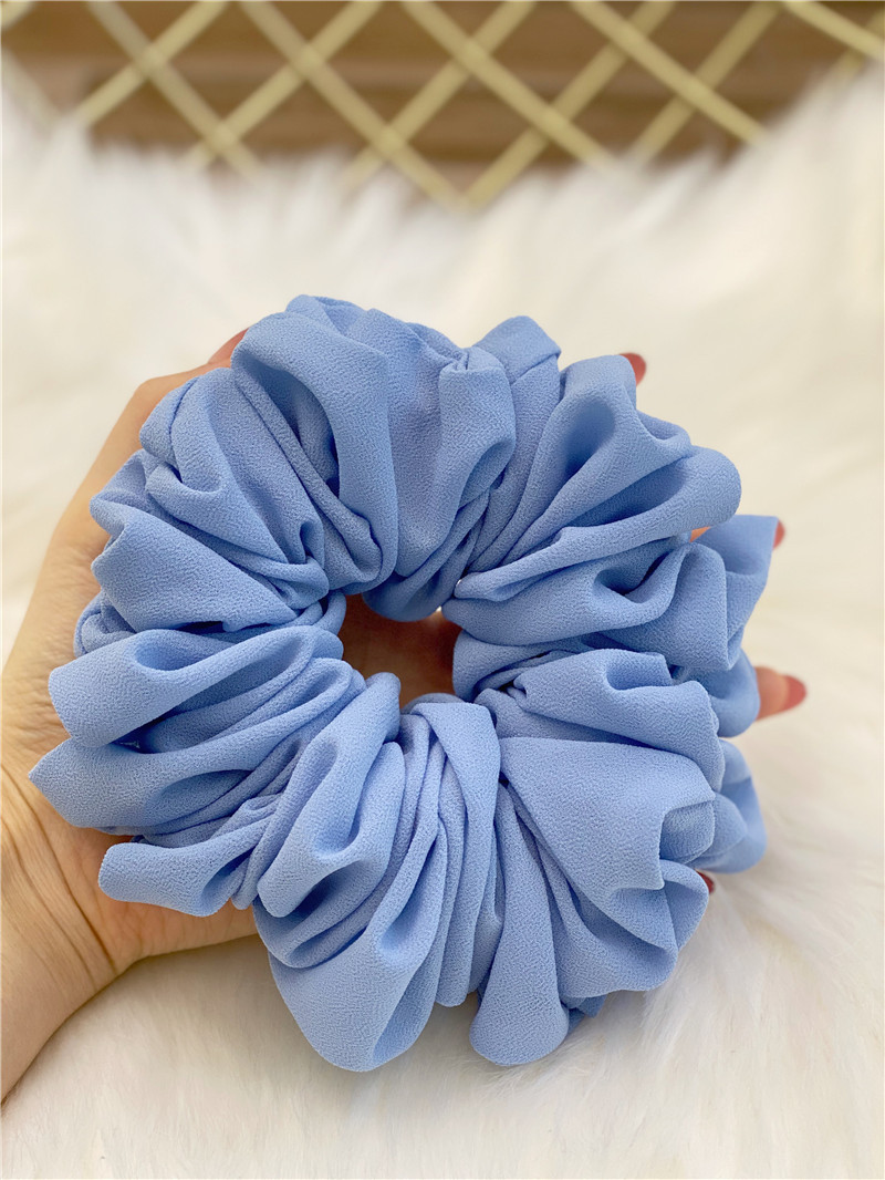 Fashion Solid Color Cloth Handmade Hair Tie 1 Piece display picture 28