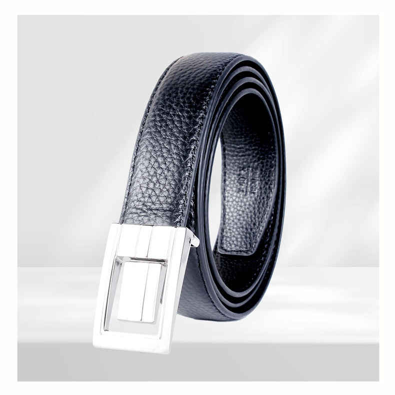 Ledergürtel Für Herren Schmaler Taillengürtel Minimalistisch_voghion.com