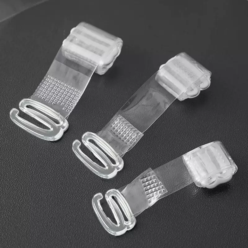 优质内衣透明肩带无痕不勒高弹力磨砂文胸带水晶隐形带跨境热销