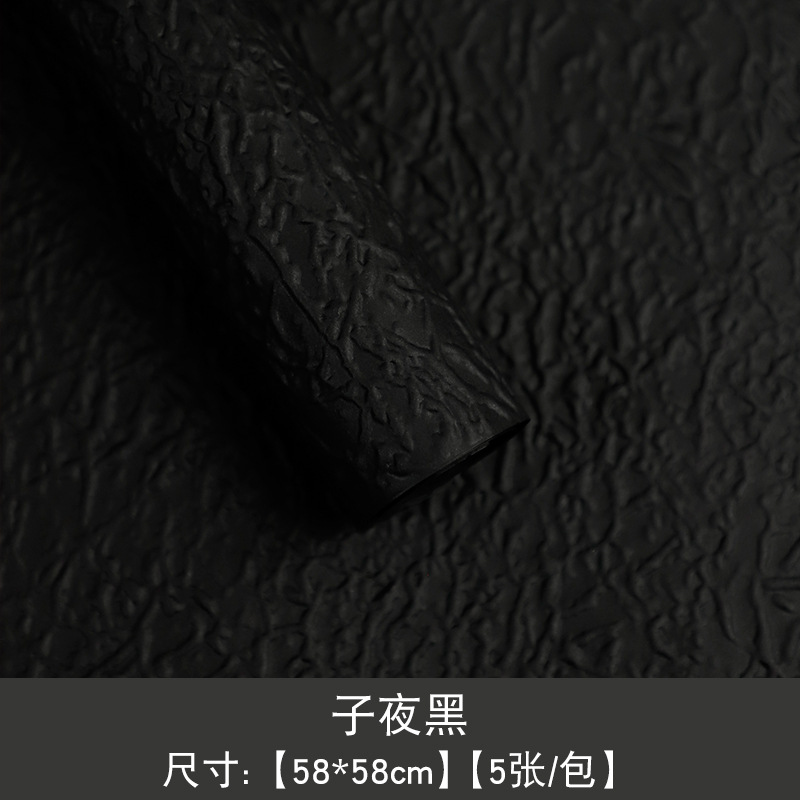 Huaxi Qixi día de San Valentín piedra texturizado papel grosado pliegue diy relieve flor fresca embalaje floral al por mayor