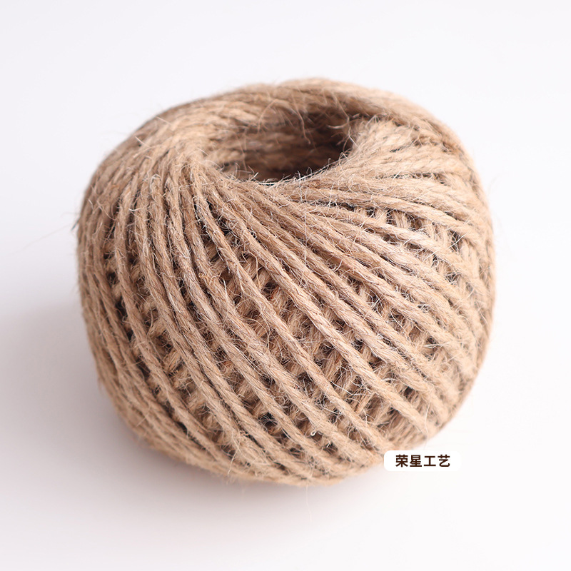 Cordón de cáñamo material de tela de cáñamo tejido a mano cuadrícula foto decoración de pared cuerda colgante cuerda de unión fábrica suministro directo